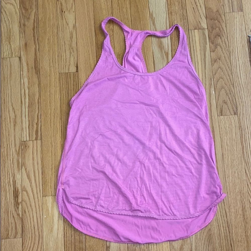 Lululemon Hot pink Tank size 8